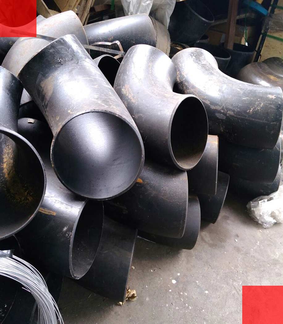 Low Temperature Carbon Steel A420 WPL6 / WPL3 Pipe Fittings